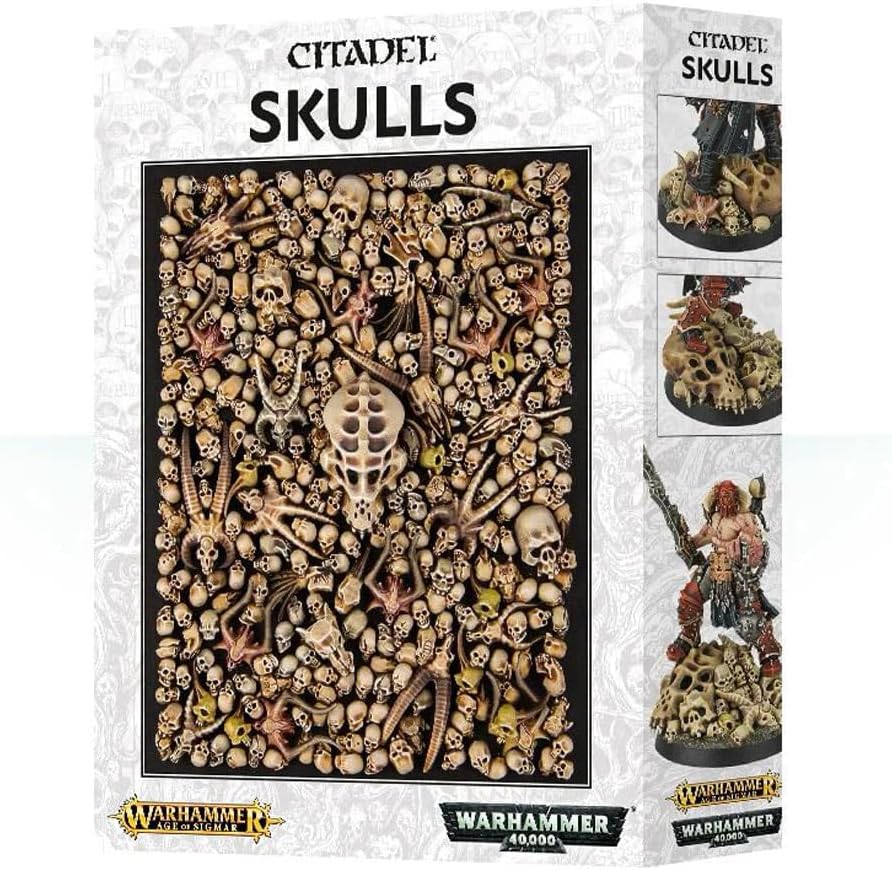 Warhammer Citadel Skulls - WiredVillage Games - Games Workshop
